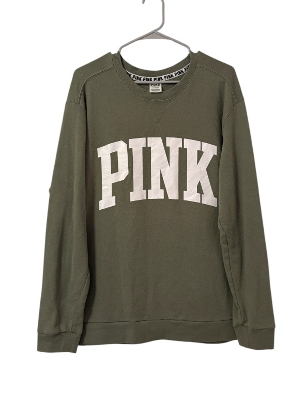 PINK Campus Graphic Logo Athletic Sweatshirt